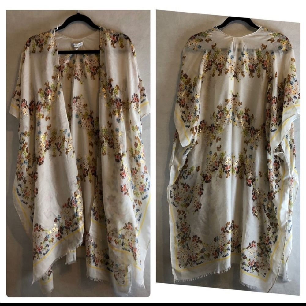 Woven Heart Women's Floral Print Summer Beach Tops Cardigan kimono cover…